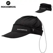 ROCKBROS Summer Sun Protection Cycling Cap 2-Ways Breathable Quick Dry Sport Hat