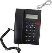 ROMISBABA 1set Corded Phone for Home Office Large Button Design for Easy Use Functionality Landline Phone for Elderly Versatile Reliable Communication