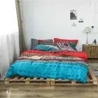 Bohemian Cotton 3d Bedding Sets Luxury Boho Duvet Cover Set Pillowcase Bed Linen