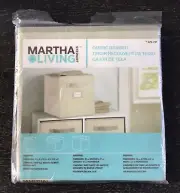 2010 MARTHA STEWART LIVING FABRIC DRAWER STORAGE CUBE SANDPIPER FOLD OUT NOS