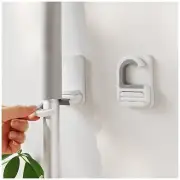 5PCS Mop Holder Wall Mounted Hook For Mops Utility Hooks For Cleaning Tools