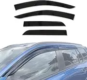 AUSGO Weathershields Compatible with Ford Everest Next Gen 2022-Onwards, Injection Weather Shields Window Visors Wind Deflectors Sun Rain Guard 4PCS Set