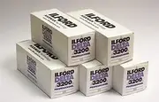 Ilford Delta 3200 Black and White 120 Roll Film 5 Pack