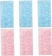 3D Paper Quilling Moulds 6pcs Paper Quilling Tools Set Abs Material for Quilling Kit Craft Projects