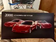 2000 Corvette Coupe Convertible Hardtop Showroom Poster!