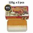 2X Thai Herbal Lightening Soap Asantee Tamarind & Goat Milk Body Soap 125g