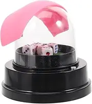 Toyvian Electric Dice Shaker Cup with Base Portable Dice Cup for Ktv Board Games Lightweight Design for Storage