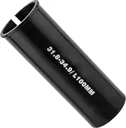 Cycling Seat Tube Adapter | Seatpost Expander Sleeve Conversion Sleeve | Suspension Seatpost Shim Aluminum Alloy, Reducing Sleeve, 25.4-30.9mm & 31.6-34.9mm