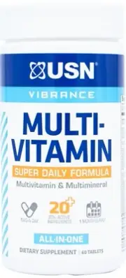USN Vibrance Multi-Vitamin Super Daily Formula All-in-One 60 tablets