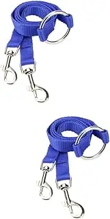 Kisangel Pcs Sturdy Dog Double Lead Upgraded Dual Dog Leash for No Tangle Nylon Leash Easy-Clip for Small Pets