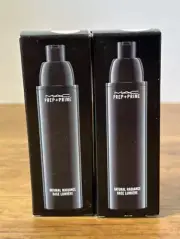 2x M.A.C PREP+PRIME Natural Radiance Base Lumiere Radiant Pink 0.2oz (6ml)