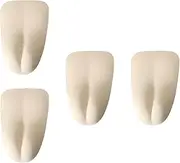 [Hellery] 4Pcs Camel Toe Concealer Anti Camel Toe Inserts for Yoga Swimsuits Panties