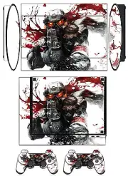 Skin Sticker for PS3 PlayStation 3 Super Slim and 2 controller skins Q254