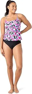 [Spyder Women's Swim] 2-pc Swimsuits Set – UPF +, Quick Dry, Tummy Control, Tankini Bathing Suits