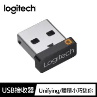 在飛比找momo購物網優惠-【Logitech 羅技】USB Unifying Rece