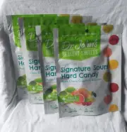 4pk Dr John’S Sugar Free Candy Sour Healthy Hard Candy - Zero Sugar Low Calories