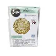 Sizzix 3-D Impresslits Gerbera Flower Embossing Folder by Kath Breen 664997