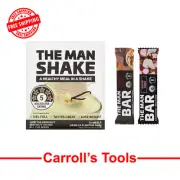 The Man Shake Vanilla 560g 10 Servings + 2x The Man Bar