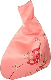 [VALICLUD] Kimono Wrist Bag Japanese Draw Bag Tote Bag Handbags Japanese Handbag Decorative Wrist Bag Japanese Women Bag Japanese Style Wrist Bag Japanese Knot Pouch Hand Purse Fabric