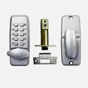Digital Door Lock Keyless Entry Code Security Keypad Password Lr Hand Metal Home