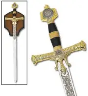 48" King Solomon Great Sword with Display Plaque