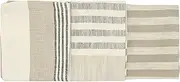 Creative Co-Op Tan & Grey Striped Cotton Tea Towels (Set of 3 Pieces)
