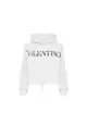 Valentino Cotton Logo Sweatshirt - VALENTINO - White
