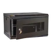 19" 6U Wall Mount Network DVR NVR Data Cabinet Enclosure