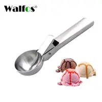 在飛比找蝦皮購物優惠-Walfos 不銹鋼冰淇淋勺冷凍酸奶麵團水果餅乾勺