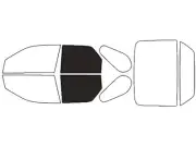 Avery Dennison NR Nano Ceramic IR Window Tint Kit Compatible with Pontiac Aztek