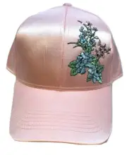 Neff Adjustable Mens Womens Yuki Light Pink Flowers Snapback Cap Hat New