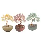 Simulation Tree Natural Crystal Tree Handmade Feng Shui Trees