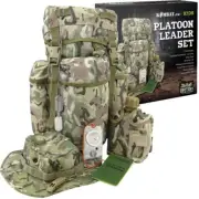 KombatUK Childs Kids Outdoor Army Platoon Leader Set Kit in BTP Camo Camouflage