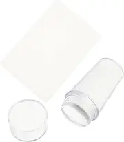 Ipetboom Elastic Nail Art Stamper Set Manicure Tools Nail Art Stamp Kit with Scraper Thin Comfortable for Stamping