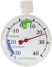 Refrigerator Freezer Thermometer Refrigerator Freezer Thermometer Household 6.5 cm.