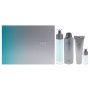 360 by Perry Ellis for Men - 4 Pc Gift Set 3.4oz EDT Spray, 6oz Deodorizing Body Spray, 3.0oz Shower Gel, 0.25oz EDT Spray