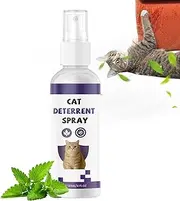 Anti Scratch Cat Spray,Safe Spray for Cats to Stop Scratching Furniture | Natural No Chewing Liquid Training Aid Furniture Protection for Sofas Rugs Curtains Outdoor Kittens