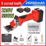Sheep Cordless Shearing Clipper Wool Shear Scissor Cutter & Battery F/ Skilled