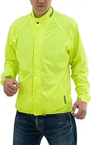TucanoUrbano 90741 Men's Nano Rain Jacket, Fluorescent Yellow/L Size