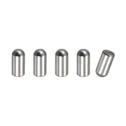 8x15mm Dowel Pins, 5pcs Round Head Flat Chamfered End Dowel Pin