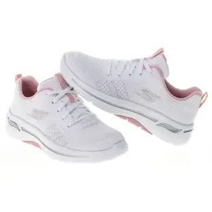 SKECHERS 女 GO WALK ARCH FIT 健走鞋 124403WLPK 粉白