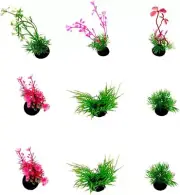 Small Artificial Aquatic Plants ，Plastic Aquariums Plants Decorations