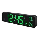 Digital Wall Clock,LED Digits Display,Dual Alarm Clock,Auto-Dimming3705
