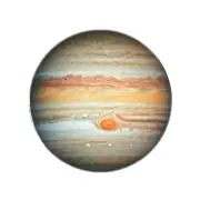 Jupiter Planet Golf Ball Marker Novelty Gift Space Red Eye