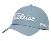 New Titleist Golf Tour Breezer ProV1 Adjustable Hat Vintage Blue OSFA
