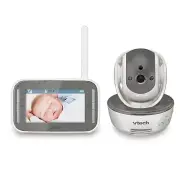 NEW VTech BM4500 Pan & Tilt Safe & Sound Video & Audio Baby Monitor