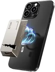 MOVE SPEED Portable SSD 512GB with Magnetic Function Up to 2,000MB/s, USB 3.2 Gen 2x2, Supports 4K ProRes HDR, Magnetic SSD External Hard Drive Works with Apple Find My