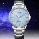 CITIZEN 星辰 ECO-DRIVE 光動能簡約商務腕錶-BM6978-77L