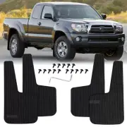 4Pcs Mud Flaps Splash Guard Mudguard Mudflap Rubber For Toyota Tacoma 1995-2024