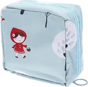 TOKIDNY Portable Tampon Storage Holder Lovely Reusable Period Pouch for Delicate Sanitary Napkin Organizer Convenient Zipper Design for School Office and Outdoor Use